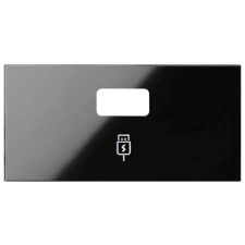Tapa cargador USB 10001097-138 Simon 100 negro