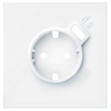 Tapa para enchufe con USB Simon 100 blanco mate 10000049-230