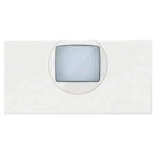 Tapa detector de presencia Simon 100 blanco mate 10001060-230