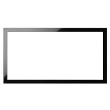 Marco negro 2 elementos 10000620-138 mecanismos Simon 100