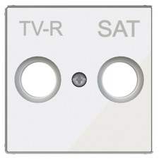 Tapa toma antena Niessen sky 8550.1 cb cristal blanco