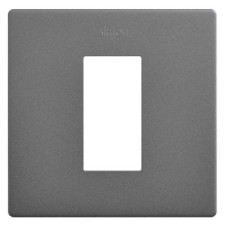 Marco mínimo 1 módulo titanio Simon 27101610-096