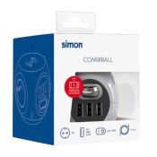 Base múltiple Simon carga inalámbrica combiball BM516302