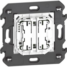 Interruptor luz inalámbrico doble Bticino Netatmo K4003DCW