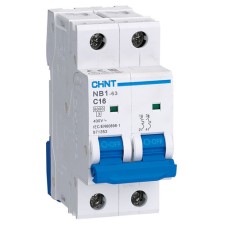 Interruptor automático Chint NB1-2-20C 2 Polos 6kA