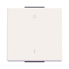 Tecla interruptor bipolar Niessen 8501.2 be blanco Sky Essence