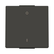 Tecla interruptor bipolar Niessen 8501.2 ne negro Sky Essence