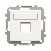 Tapa informática teléfono persiana 8518.1 be blanco Sky Essence Niessen