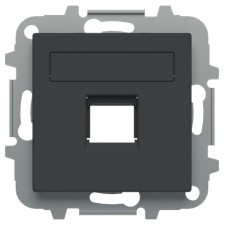 Tapa informática teléfono persiana 8518.1 ne negro Niessen Sky Essence