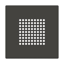 Tapa timbre zumbador 8529 ne negro Niessen Sky Essence
