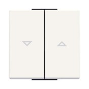 Tapa doble persianas Niessen 8544 be blanco Sky Essence