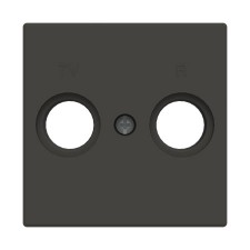 Tapa toma antena Tv Sat Niessen Sky Essence 8550.1 ne negro soft