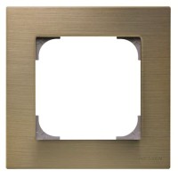 Marco 1 elemento Oro envejecido 8571OE Niessen Sky
