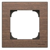 Marco 1 elemento Wengué natural 8571 WN Niessen Sky