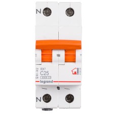 Automático Legrand 419928 magnetotérmico 1 mas neutro 25A