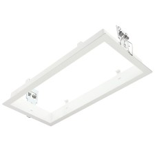 Marco para empotrar en techo luz emergencia LED Zemper XENA Flat AMD0041
