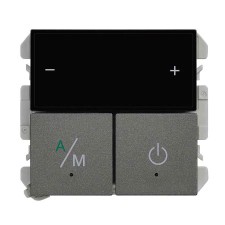 Cargador USB doble Smartcharge Simon 20000196-096 titanio