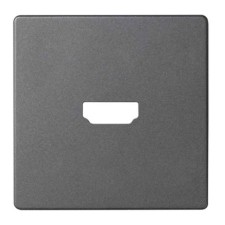 Placa conector HDMI Simon 82 8201094-038 grafito