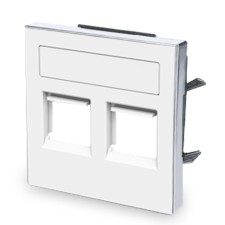 Tapa toma informatica persiana 8518.2 bl blanco soft niessen sky