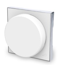 Tapa regulador electronico giratorio 8560.2 bl blanco soft niessen sky