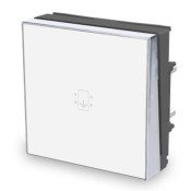 Tapa tarjetero con visor 8514 bl blanco soft niessen sky