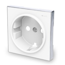 Tapa enchufe schuko piloto control 8588.8 bl blanco niessen sky