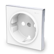 Tapa enchufe schuko piloto control 8588.8 bl blanco niessen sky