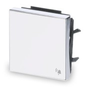 Tecla simbolo timbre 8504 bl blanco soft niessen sky