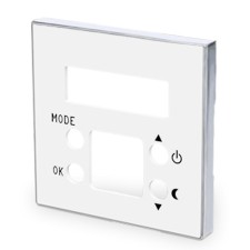 Tapa para termostato digital 8540.5 BL blanco soft SKY Niessen