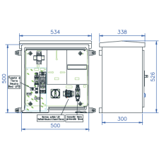 Caja acometida Pinazo PNZ-CPM-MDT-AE