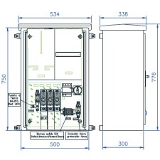 Caja acometida Pinazo PNZ-CPM-TDT-AE