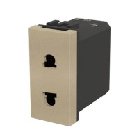 Base enchufe Niessen Zenit N2135 CV estrecha mixta Cava