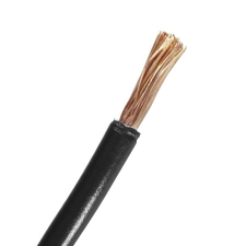 Cable unipolar libre de halógenos negro 6mm corte por metros