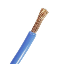 Cable unipolar por metros 6mm azul flexible libre halógenos