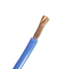 Cable eléctrico unipolar por metro 2.5mm libre de halógenos azul