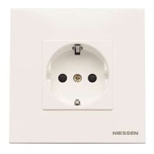 INTERRUPTOR TARJETA ELECTROMECANICO 16A. 3 MOD. BLANCO N2214.1-BL ZENIT  NIESSEN