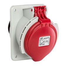 Base inclinada empotrar IDE 03305 IP44 3 polos tierra 380V 32A