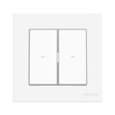 Kit Niessen Sky doble pulsador persianas + Marco 1 elemento