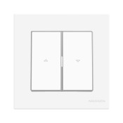 Kit Niessen Sky doble pulsador persianas + Marco 1 elemento