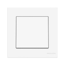 Kit Niessen Sky Conmutador + Marco 1 elemento blanco