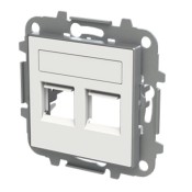 Tapa toma informatica persiana 8518.2 bl blanco soft niessen sky