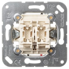 Interruptor unipolar persianas Jung 509vu 10ax 250v serie ls990