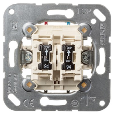 Doble interruptor control Jung 505 kou5 serie ls990