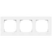 Marco básico 3 elementos Blanco Soft 8573.1bl Niessen Sky
