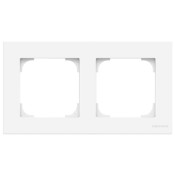 Marco básico 2 elementos Blanco Soft 8572.1bl Niessen Sky