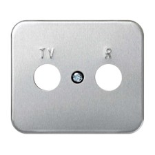 Tapa toma r-tv aluminio 75053-33 serie 75 simon