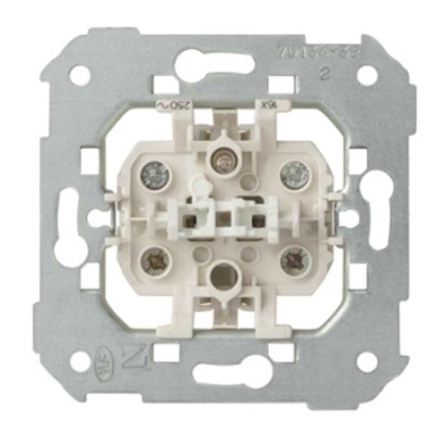 Doble interruptor simon 75398-39 para series 75 82 88