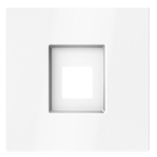 Tapa toma teléfono Niessen 8917 BL blanco brillo serie Alba