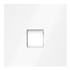 Tapa toma informática Niessen 8916.3 BL blanco 1 persiana serie Alba