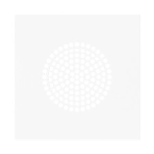 Tapa altavoz Niessen 8929 BT blanco mate 2 pulgadas serie Alba